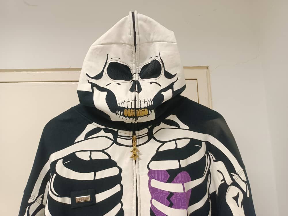 LRG LRG Lifted Research Group Dead Serious Hoodie (minor faded) Size US XXL / EU 58 / 5 - 2 Thumbnail