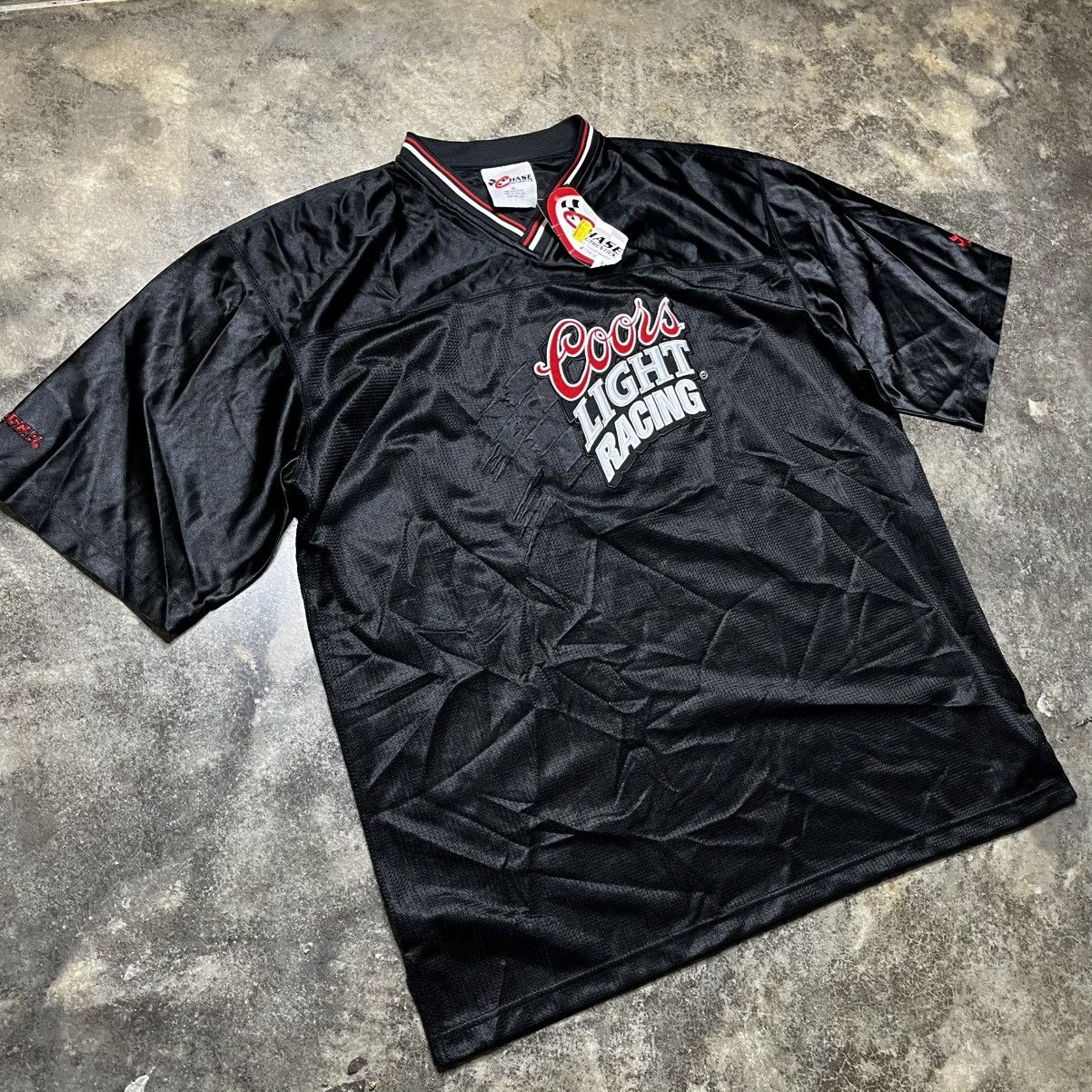 Chase Authentics vintage deadstock coors light nascar racing baggy jersey Size US XL / EU 56 / 4 - 2 Thumbnail