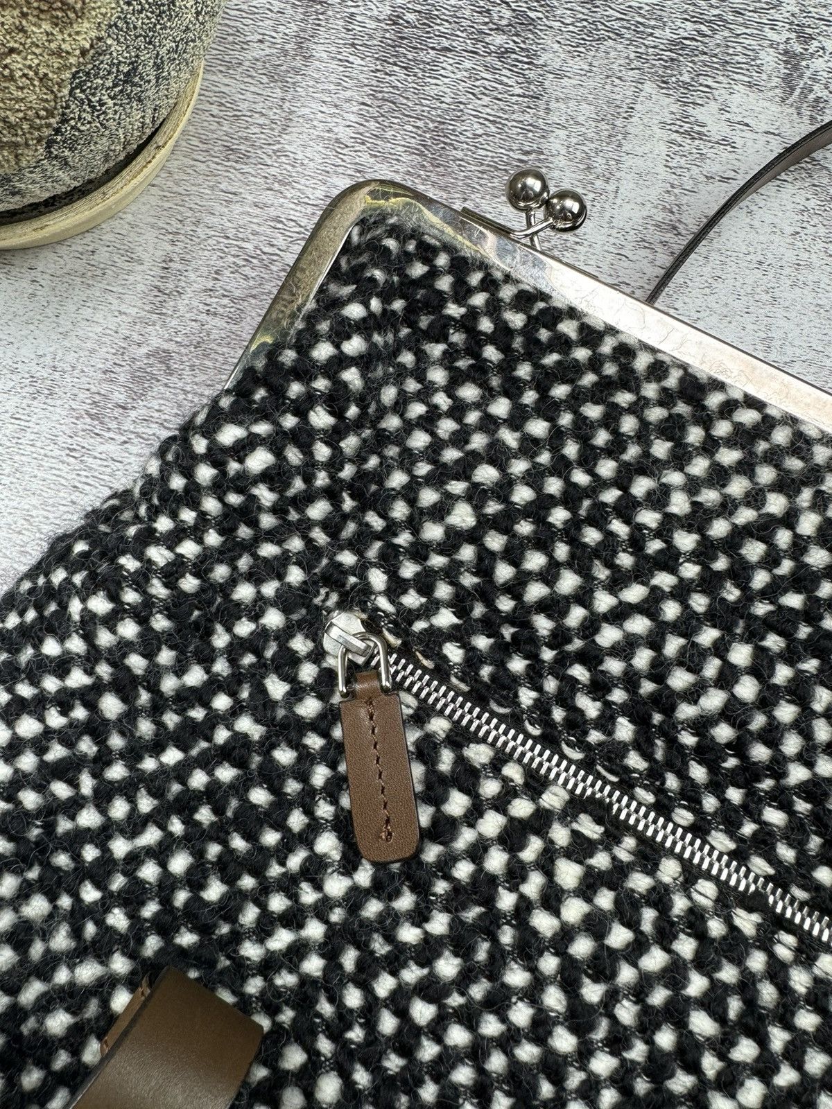 Marni Vintage 90S Tweed Marni Luxury Made in Italy Bag Size ONE SIZE - 11 Thumbnail
