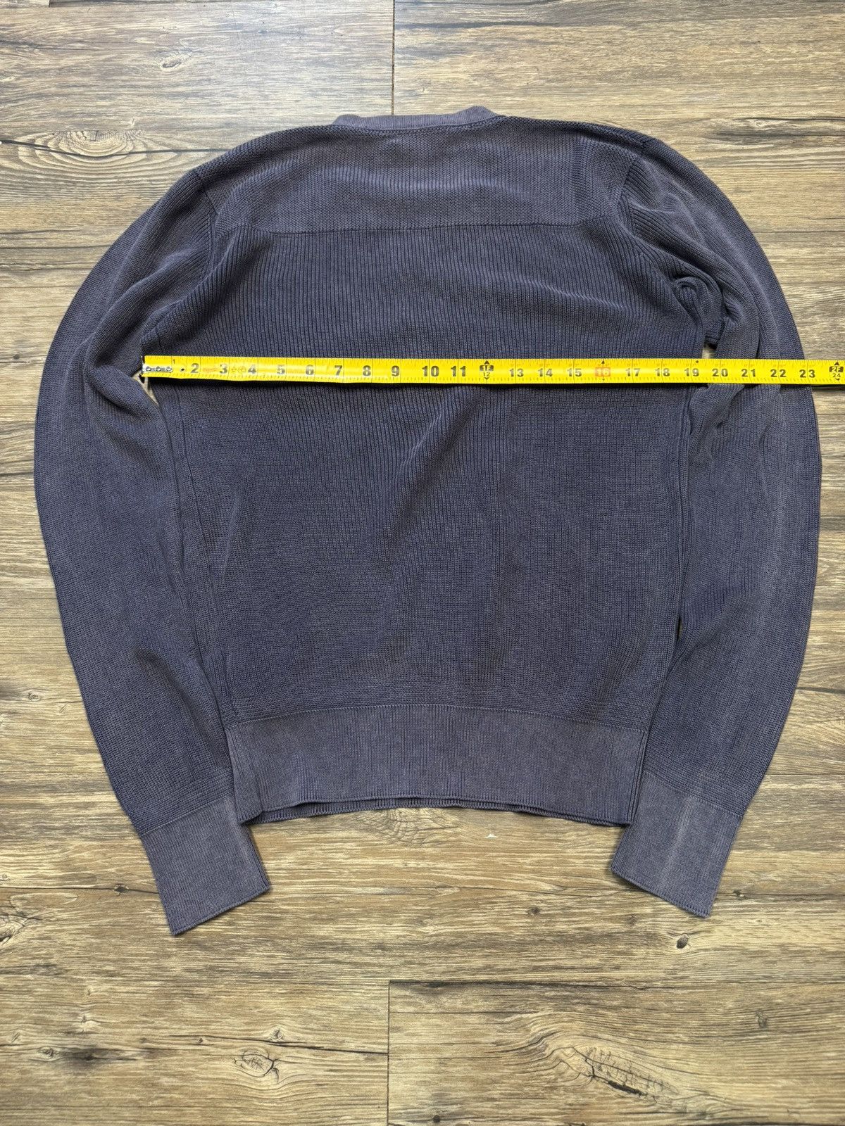 Burberry BURBERRY RIBBED HENLEY LONGSLEEVE Size US S / EU 44-46 / 1 - 7 Thumbnail
