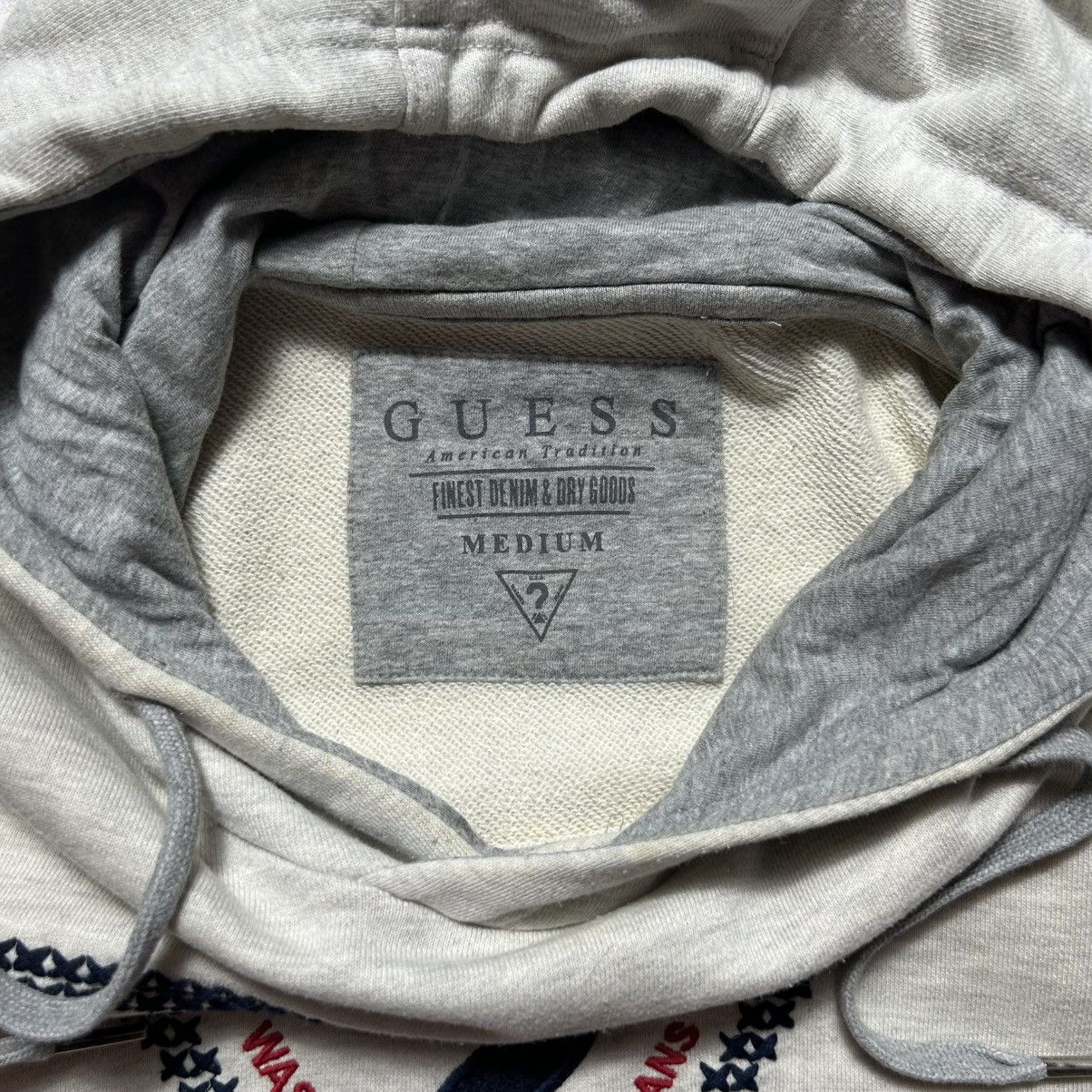 Guess Guess Big Logo Embroidery Hoodie Size M / US 6-8 / IT 42-44 - 4 Thumbnail