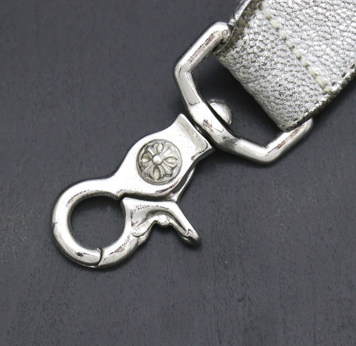 Chrome Hearts Chrome Hearts Silver Leather TAKA BAG Bag Small ch Cross Size ONE SIZE - 4 Thumbnail