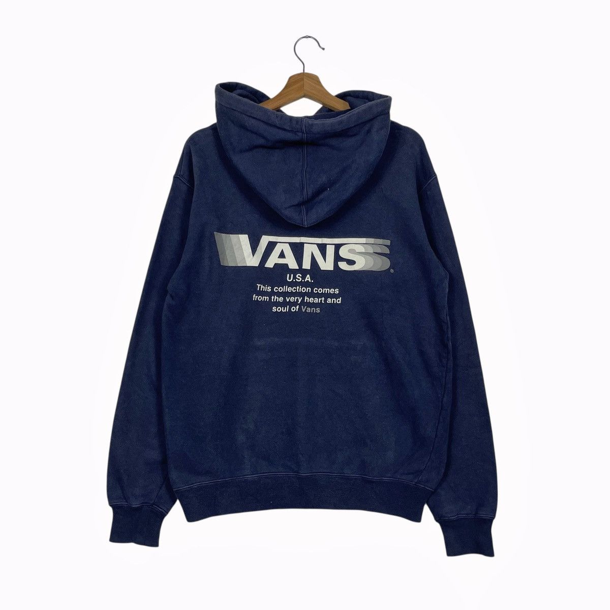 Vans Vintage 90s Vans Skateboard Big Logo Hoodie Size US M / EU 48-50 / 2 - 1 Thumbnail