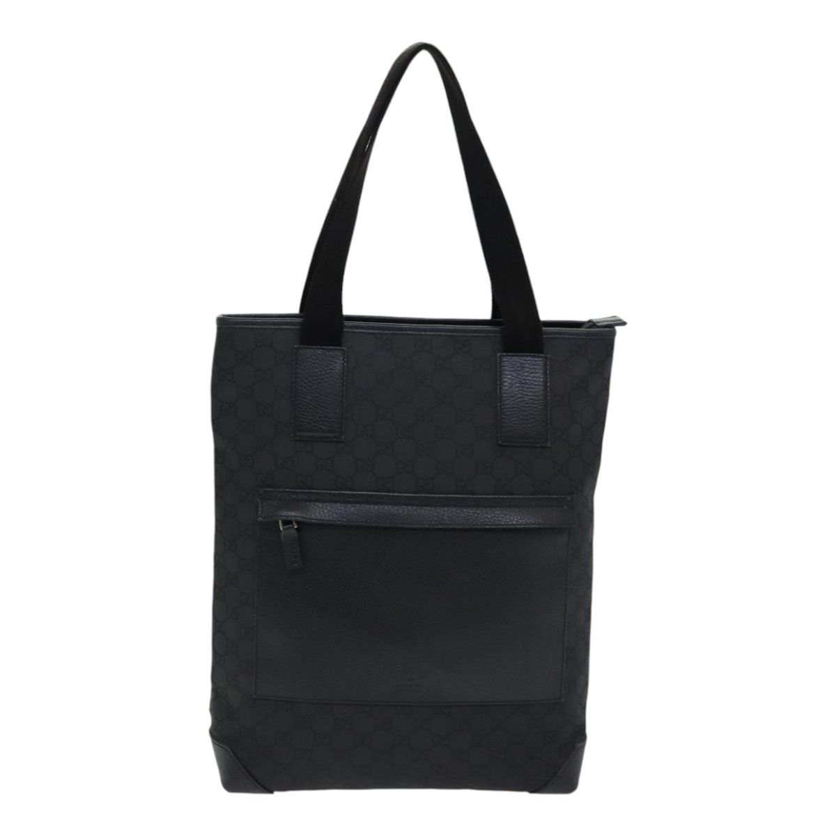 Gucci -- Black Canvas Tote Bag (Pre-Owned) Size ONE SIZE - 1 Thumbnail
