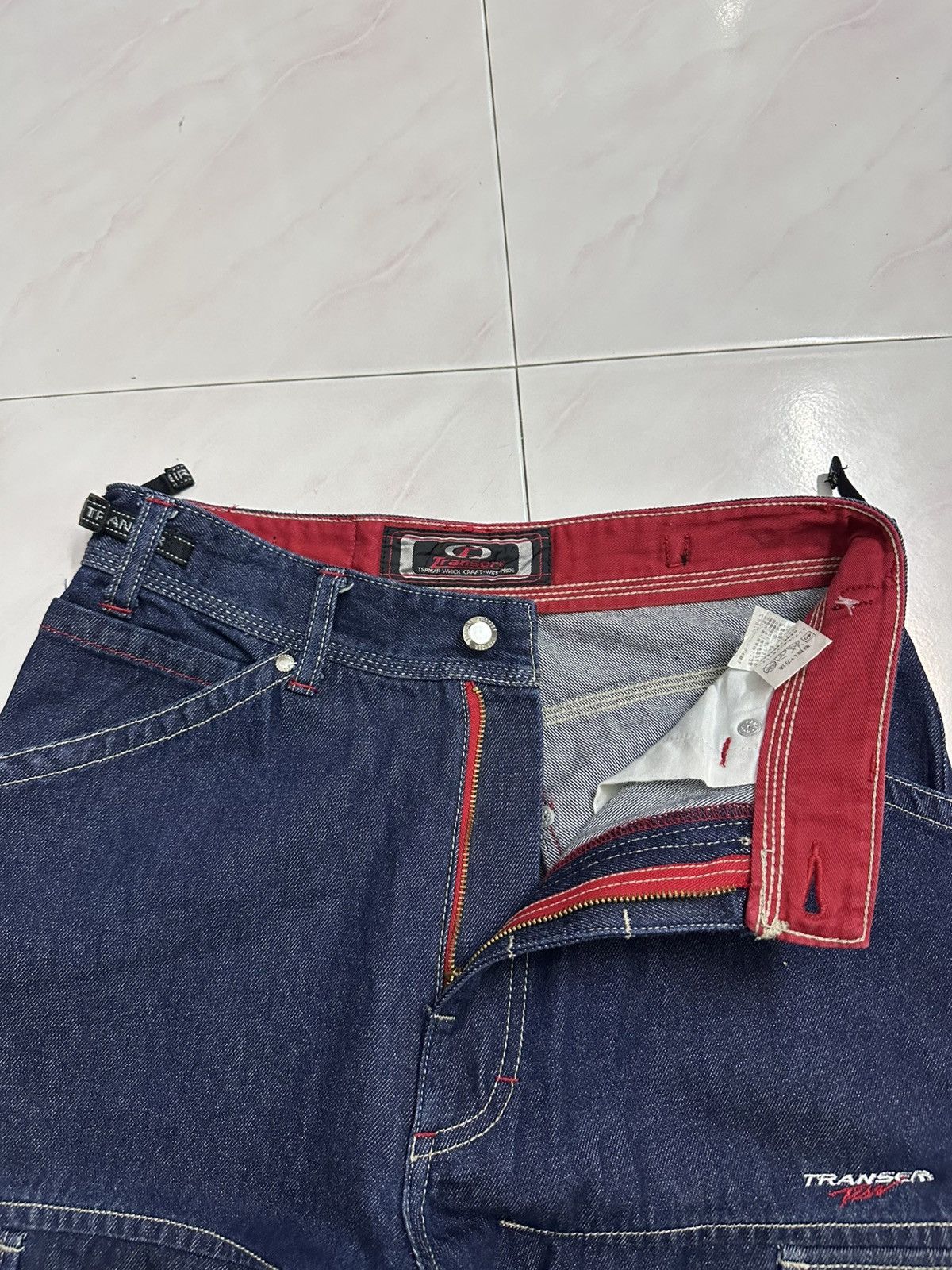 GOA 2000s Deadstock Transer Baggy Jeans Y2K Goa Jnco Lgb Style Size US 29 - 15 Thumbnail