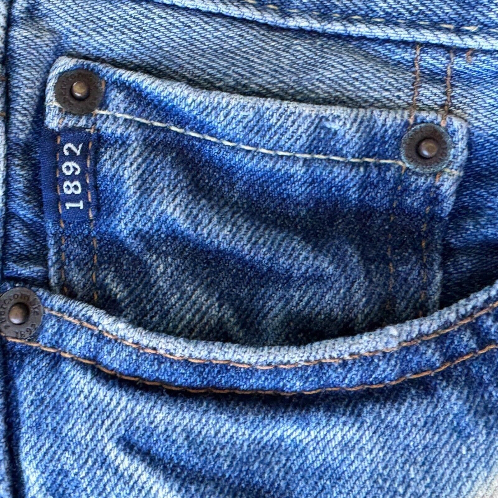 Designer Vtg Abercrombie Kids Sz 12 Dip Dyed Cut Off Button Shorts Size US 26 / EU 42 - 9 Thumbnail
