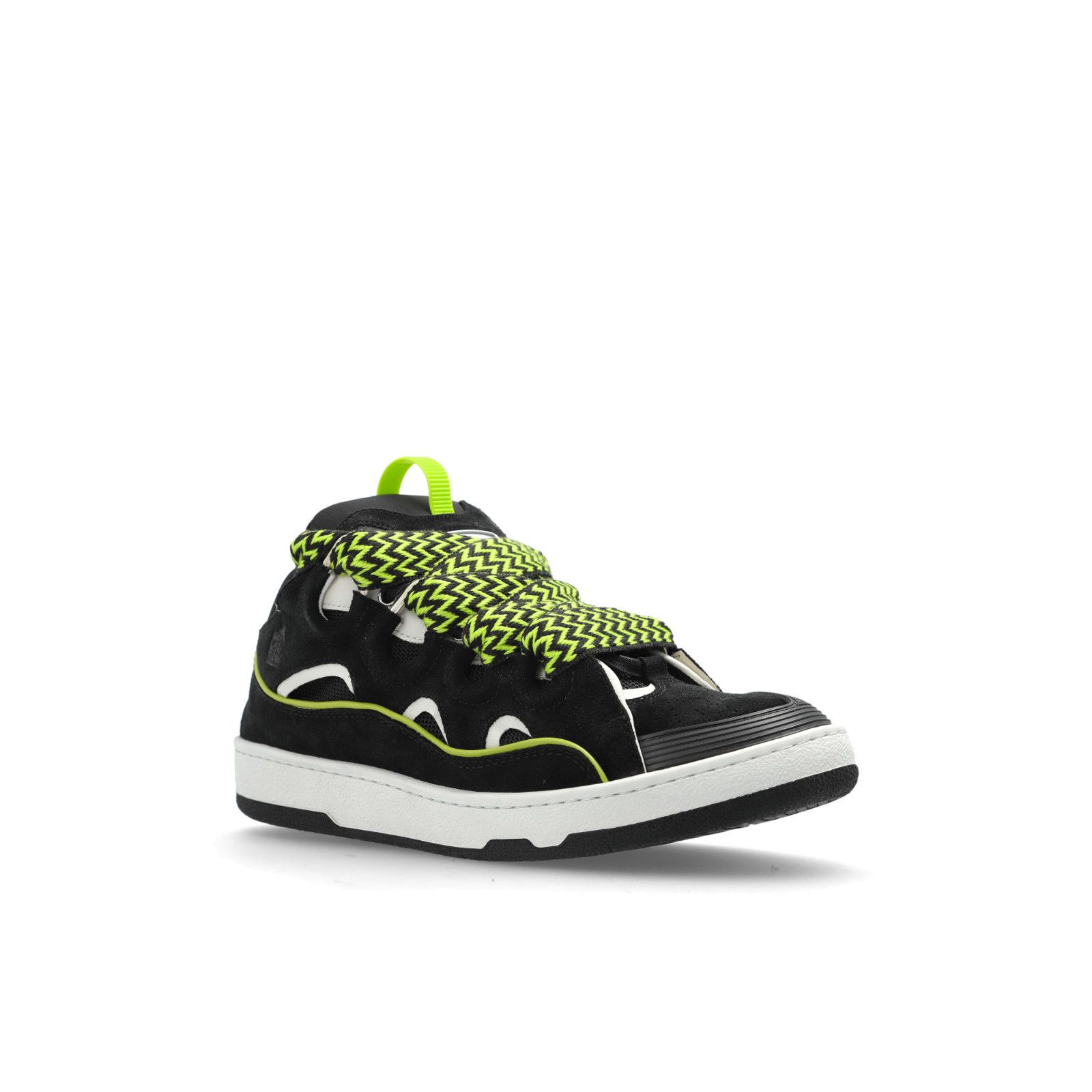 Lanvin Lanvin Curb Oversized Black Leather Sneakers New & Authenti Size US 8 / EU 41 - 2 Thumbnail