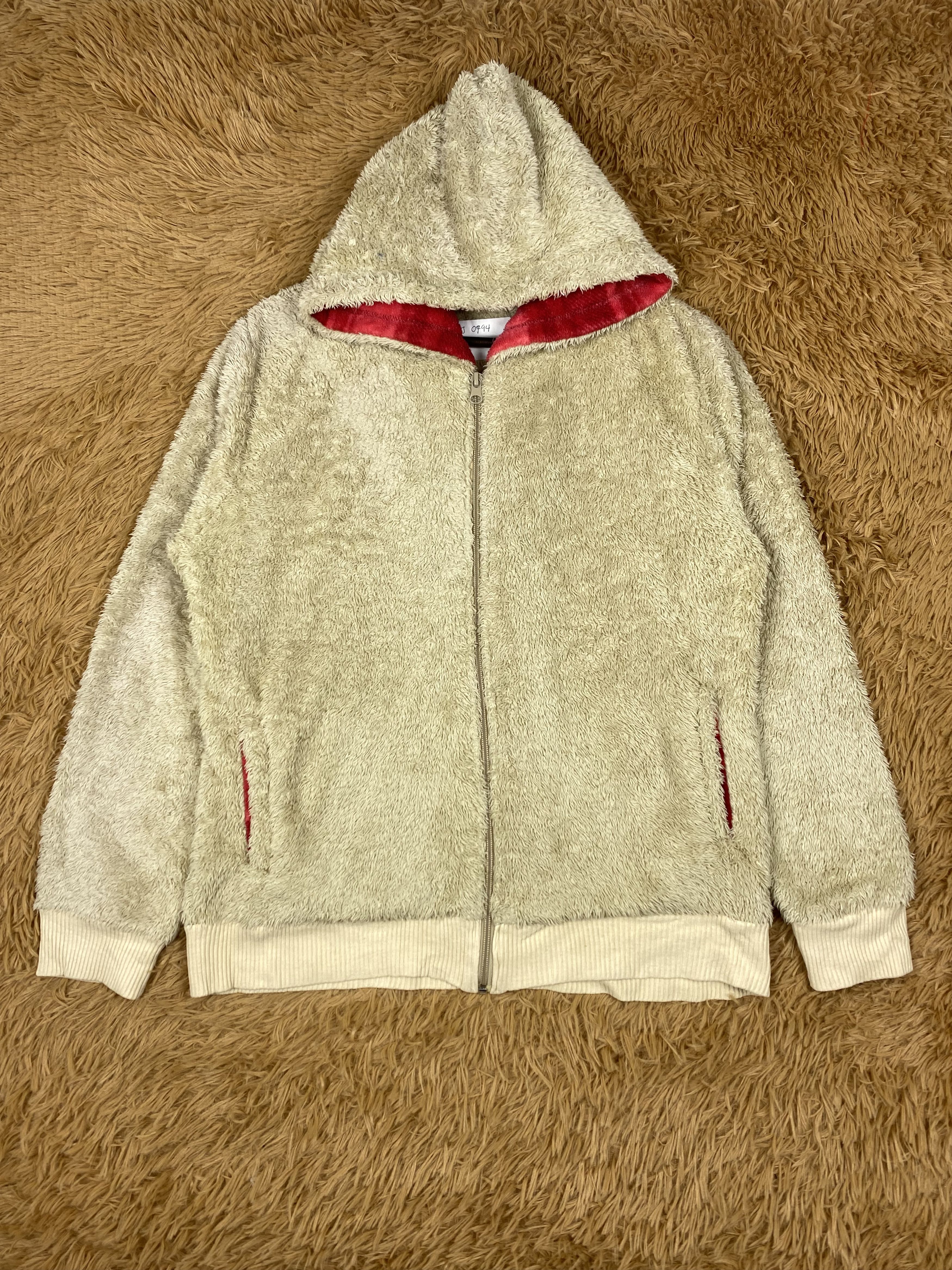 semanticdesign Vintage Semantic Design Fleece Hoodies Jacket Size US L / EU 52-54 / 3 - 1 Thumbnail