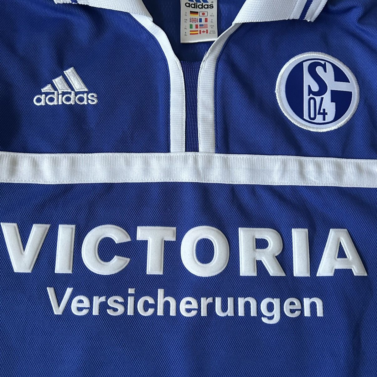 Adidas Vintage Adidas Shalke 04 2000-2001 Jersey Size US XL / EU 56 / 4 - 4 Thumbnail