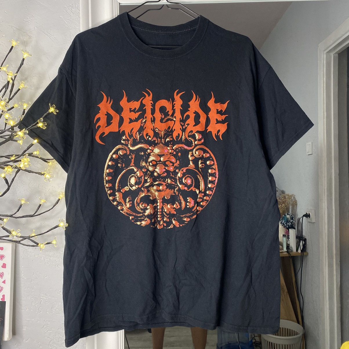 Band Tees DECIDE DEATH METAL 2008 CRAZY PRINT T SHIRT Size US XL / EU 56 / 4 - 1 Thumbnail