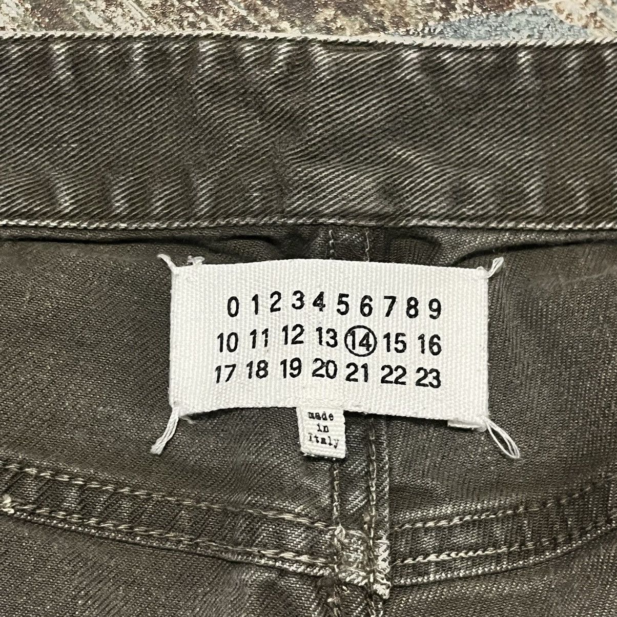 Maison Margiela Maison Martin Margiela F/W 15 Khaki Denim Jeans Tapered fit Size US 32 / EU 48 - 14 Thumbnail