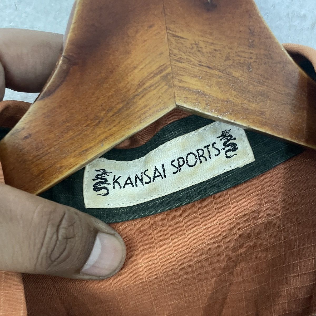 Kansai Yamamoto Vintage Kansai Yamamoto Sports Embroidery Big Logo Tee Size US L / EU 52-54 / 3 - 5 Thumbnail