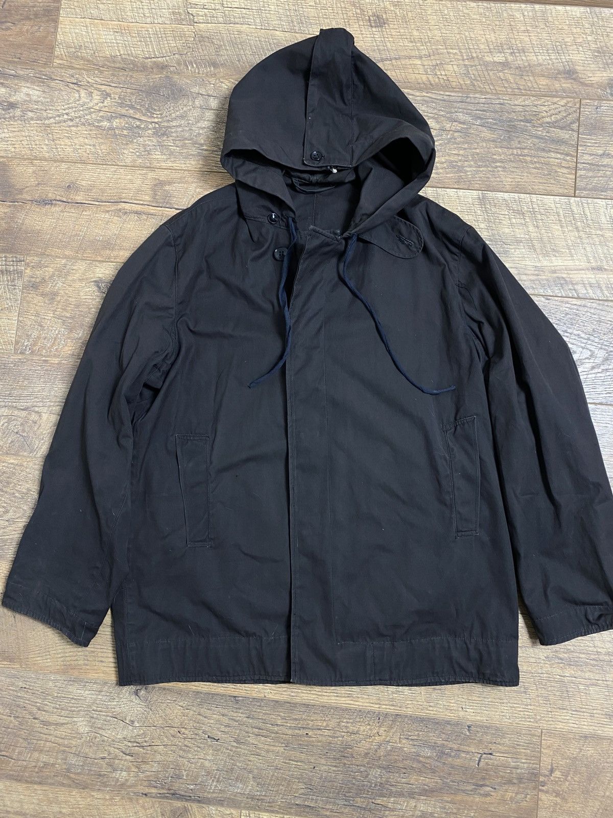 Vintage Vintage 1974 Soviet Navy Submarine Deck Jacket "Kanadka" Size US L / EU 52-54 / 3 - 4 Thumbnail