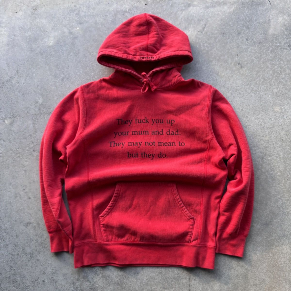 Supreme Supreme “They fuck you up” hoodie Size US L / EU 52-54 / 3 - 1 Thumbnail