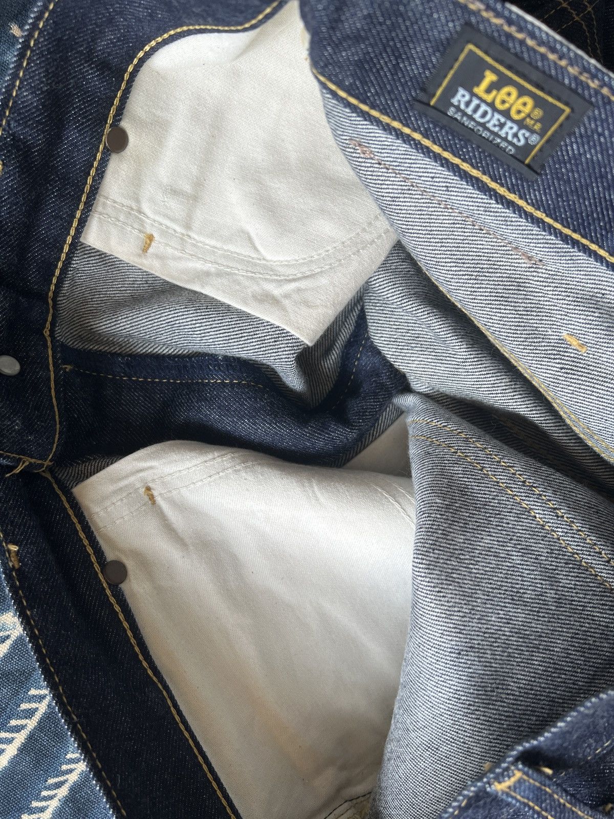 Lee Archive Lee Riders Flare Fit Denim Jeans Size US 34 / EU 50 - 11 Thumbnail