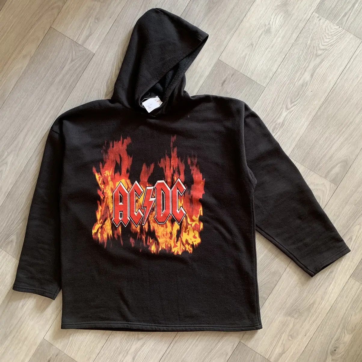 Band Tees × Vintage Vintage AC/DC 00s Shot down in flames hoodie Size US L / EU 52-54 / 3 - 2 Thumbnail