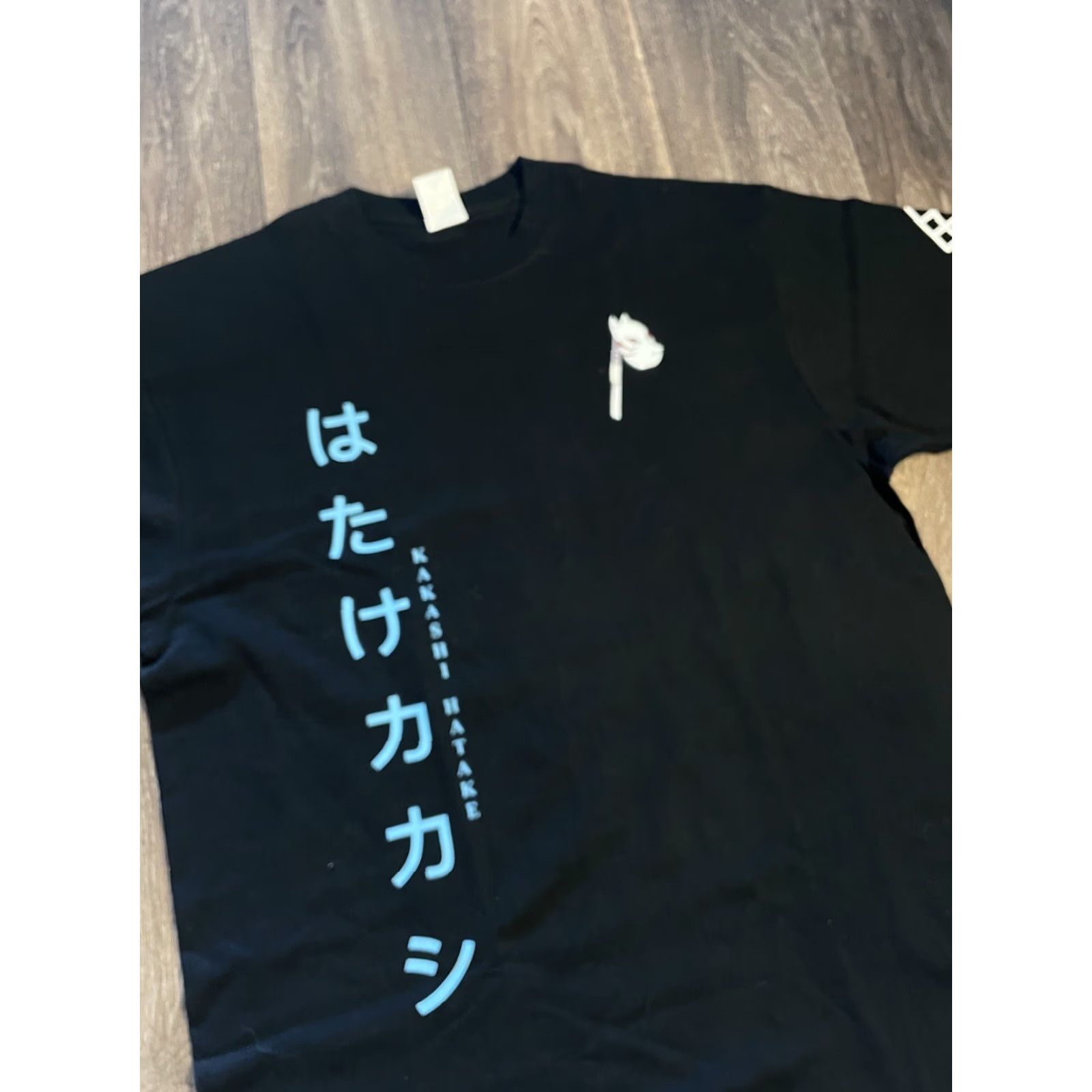 Doublet Kakashi Hatake Naruto Double-Sided Anime Vintage T-Shirt XL Men Black Shirt Size US XL / EU 56 / 4 - 4 Thumbnail