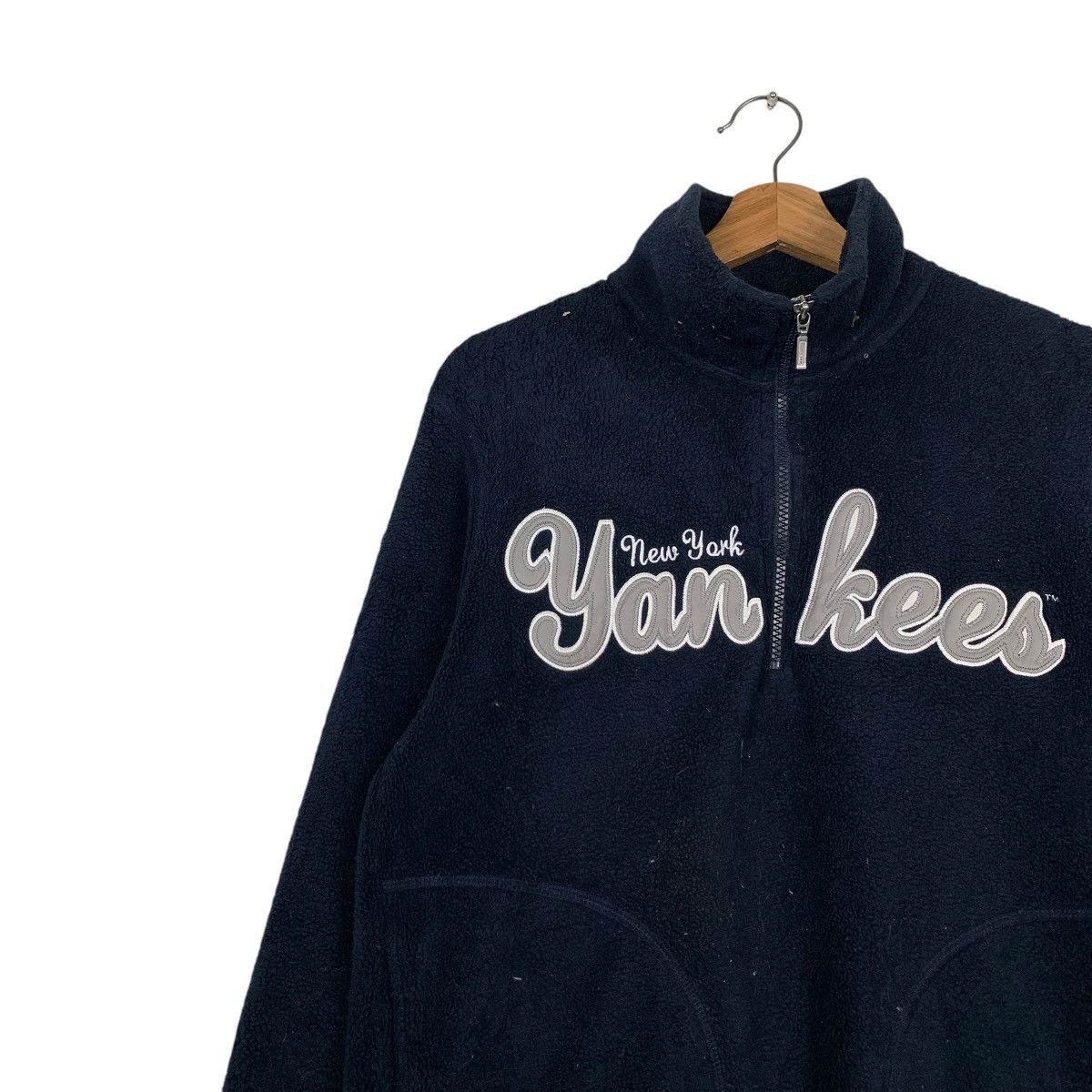 MLB MLB New York Yankees Half Zip Pullover Fleece #2257-C100 Size US M / EU 48-50 / 2 - 6 Thumbnail