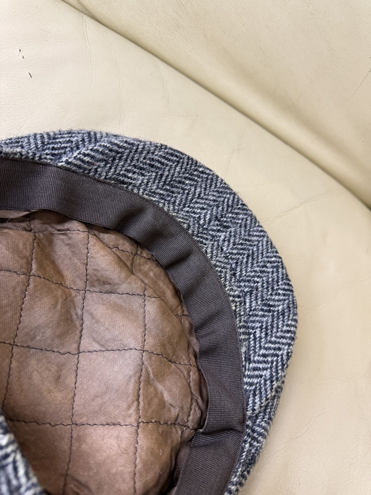 Harris Tweed Vintage harris tweed flat cap wool tweed Size ONE SIZE - 8 Thumbnail