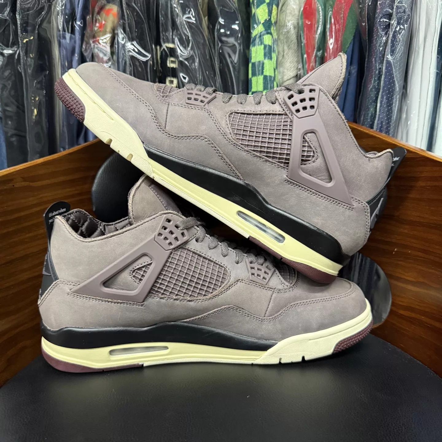 Nike AJ4 x AMM WineRed 46 Indoor Try-On Only With Box Size US 13 / EU 46 - 7 Thumbnail