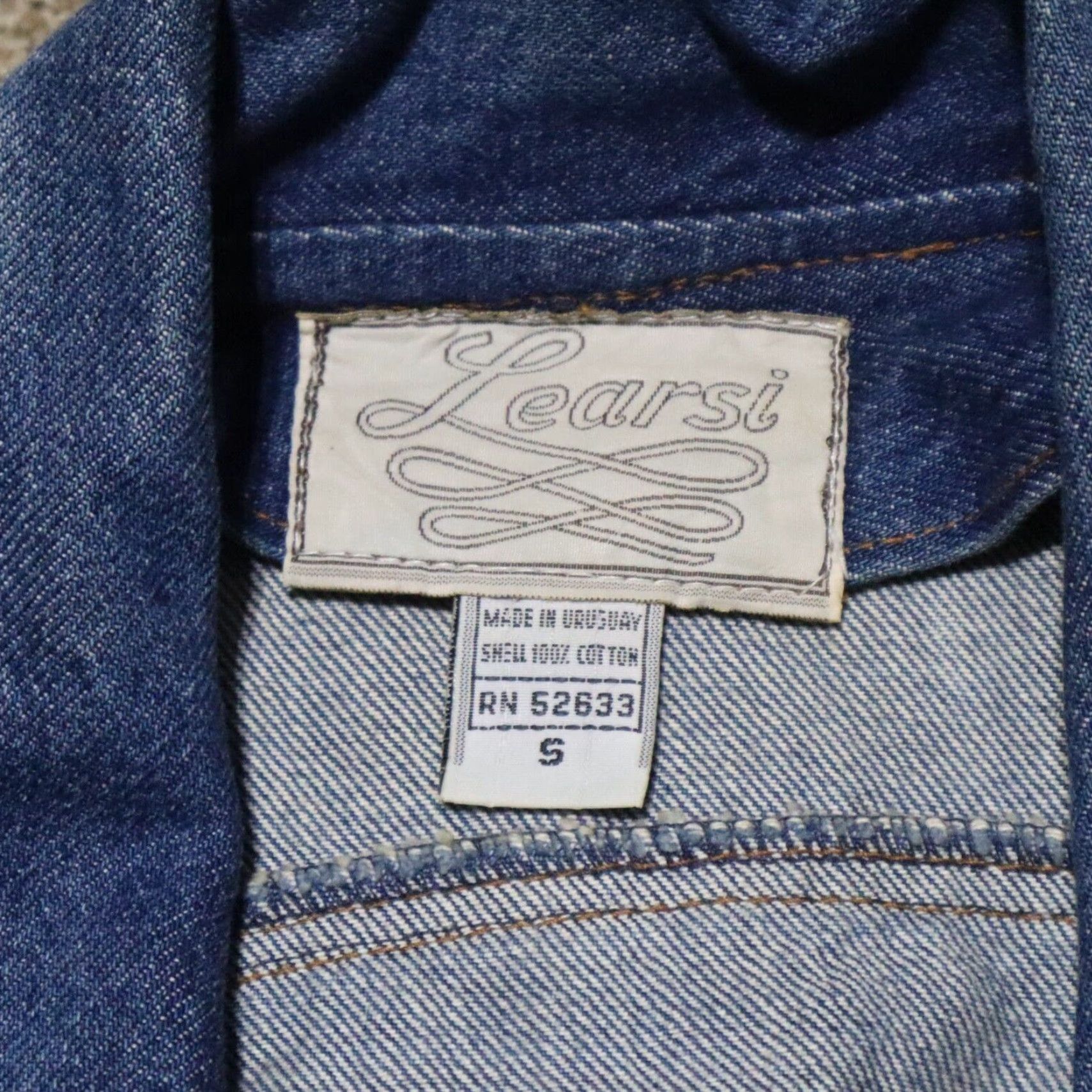 Denime Learsi Jacket Denim Women S Small Denim Size 28" / US 6 / IT 42 - 4 Thumbnail