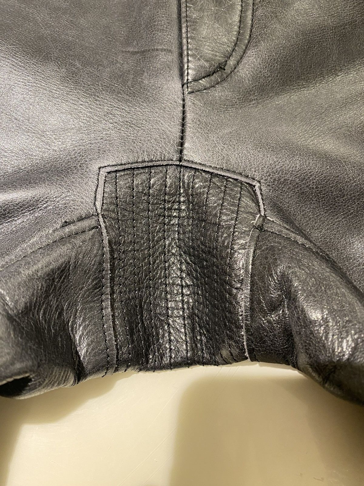 Leather × Neil Barrett Neil Barrett BIKER Leather Pant 28 Size US 28 / EU 44 - 11 Thumbnail
