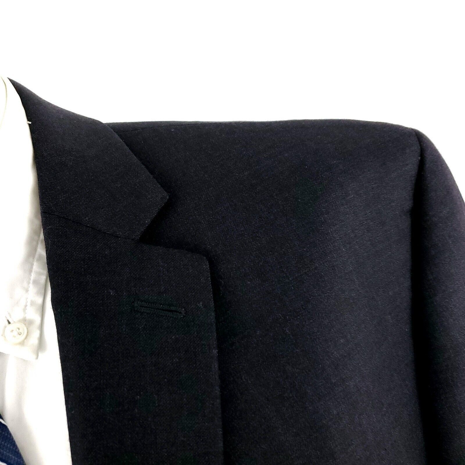 Calvin Klein Calvin Klein Wool 2 Button Blazer 42L Or Slim Fit 44L Gray Size 42L - 2 Thumbnail