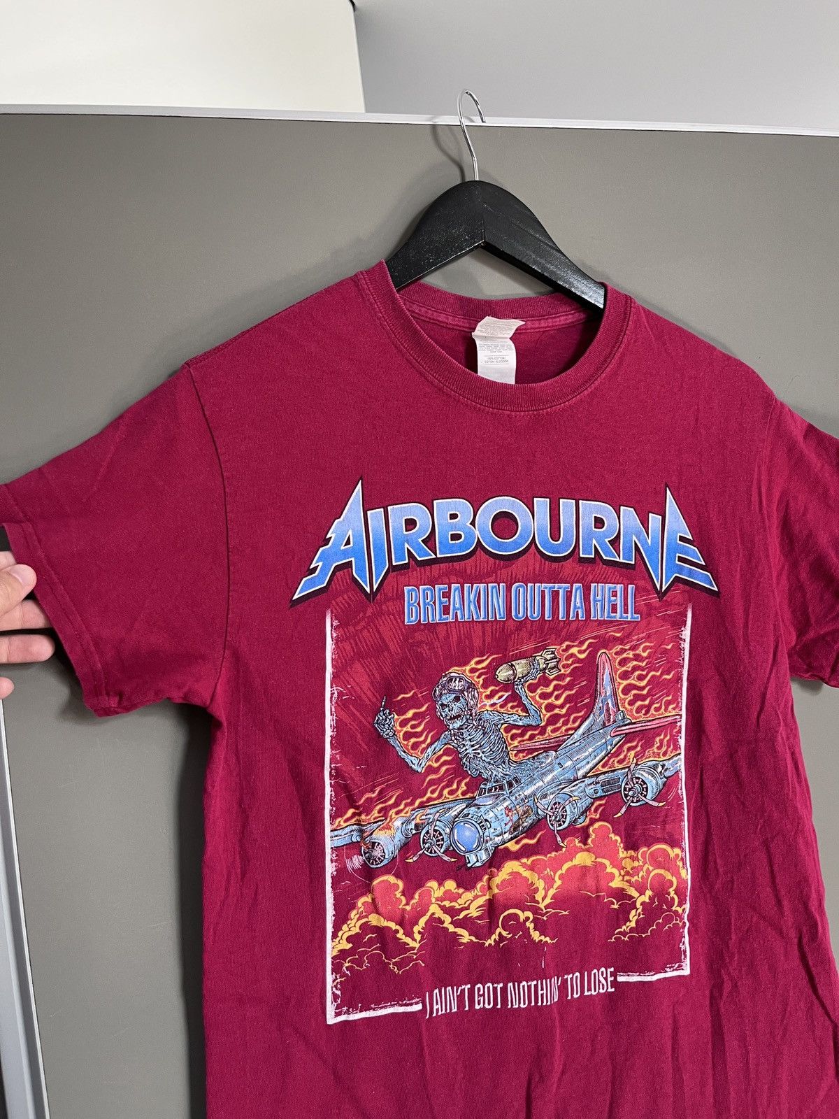 Band Tees AIRBORNE Band Breakin Outta Hell Tour T-shirt Size US S / EU 44-46 / 1 - 3 Thumbnail