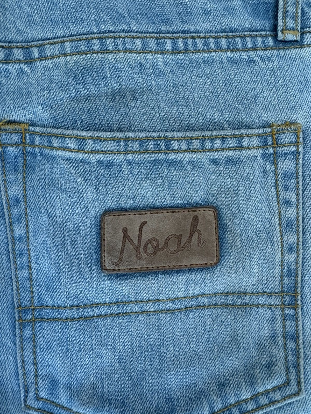 Noah Made In USA Light Blue Stonewash Selvedge Five Pocket Denim Size US 32 / EU 48 - 5 Thumbnail