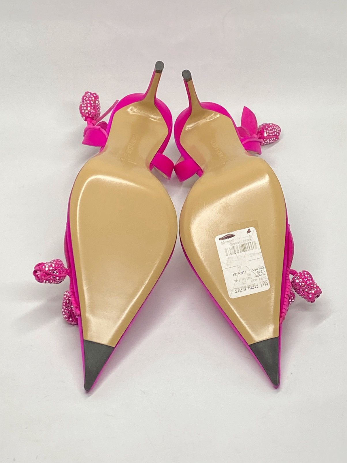 MACH & MACH Mach & Mach Wonder Tulip 95MM Crystal Slingback Pump size 40 Size US 10 / IT 40 - 14 Thumbnail