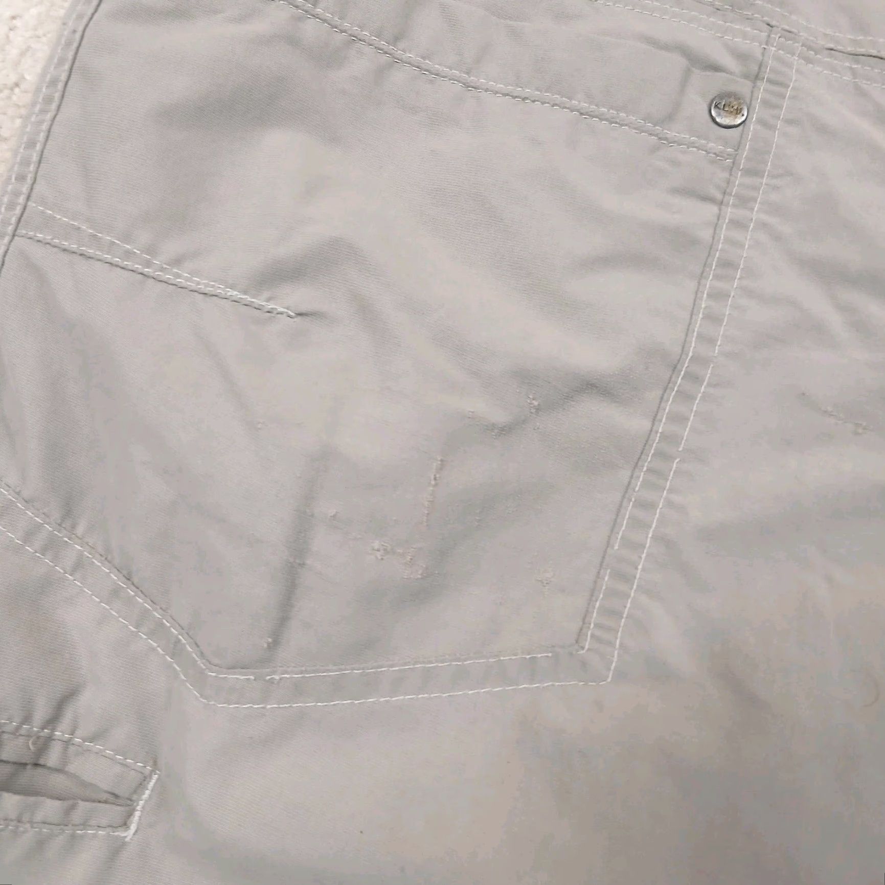 Vintage Kuhl Liberator Convertible Pants Men 30x32 Beige Cargo Pocket Logo Hiking Outdoors Ultra Stretch Regular Rise 30" Inseam 32" Size US 30 / EU 46 - 6 Thumbnail