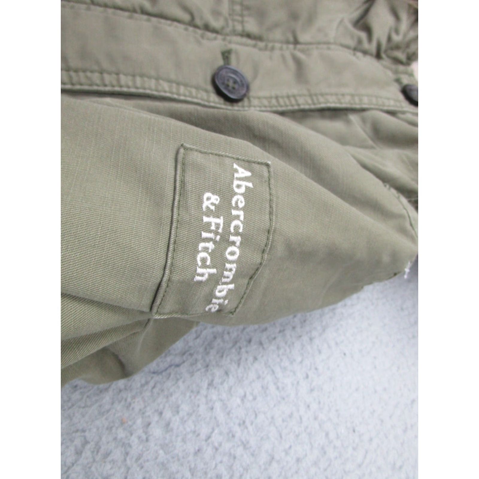 Abercrombie & Fitch VINTAGE Abercrombie & Fitch Jacket Parka Coat Fur Hoodie Lined S Green Womens Size S / US 4 / IT 40 - 5 Thumbnail