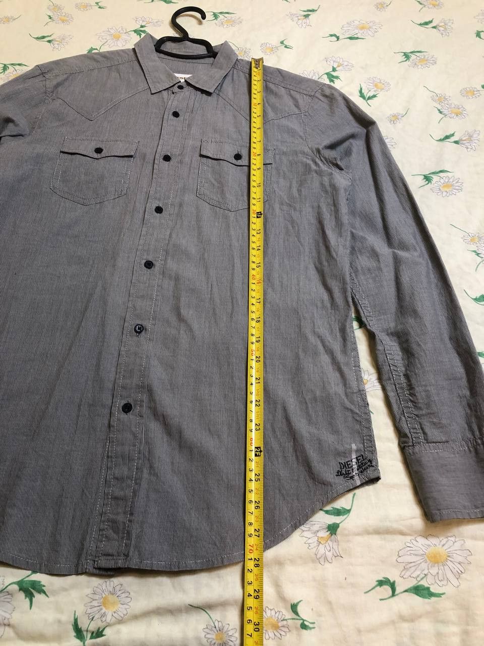 Diesel Diesel 100% cotton button down men's shirt Size US M / EU 48-50 / 2 - 8 Thumbnail
