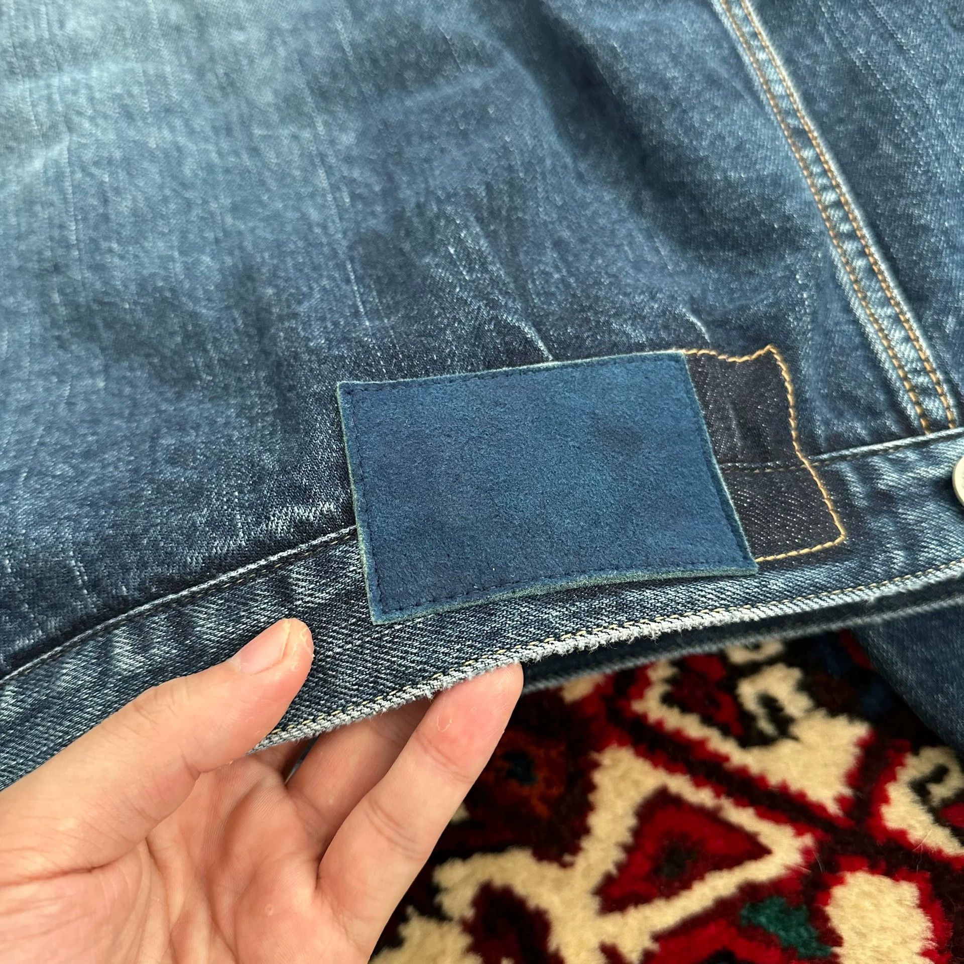 Visvim visvim 25ss 101x JKT Denim 4 Splatter Distressed ICT Size US XL / EU 56 / 4 - 6 Thumbnail