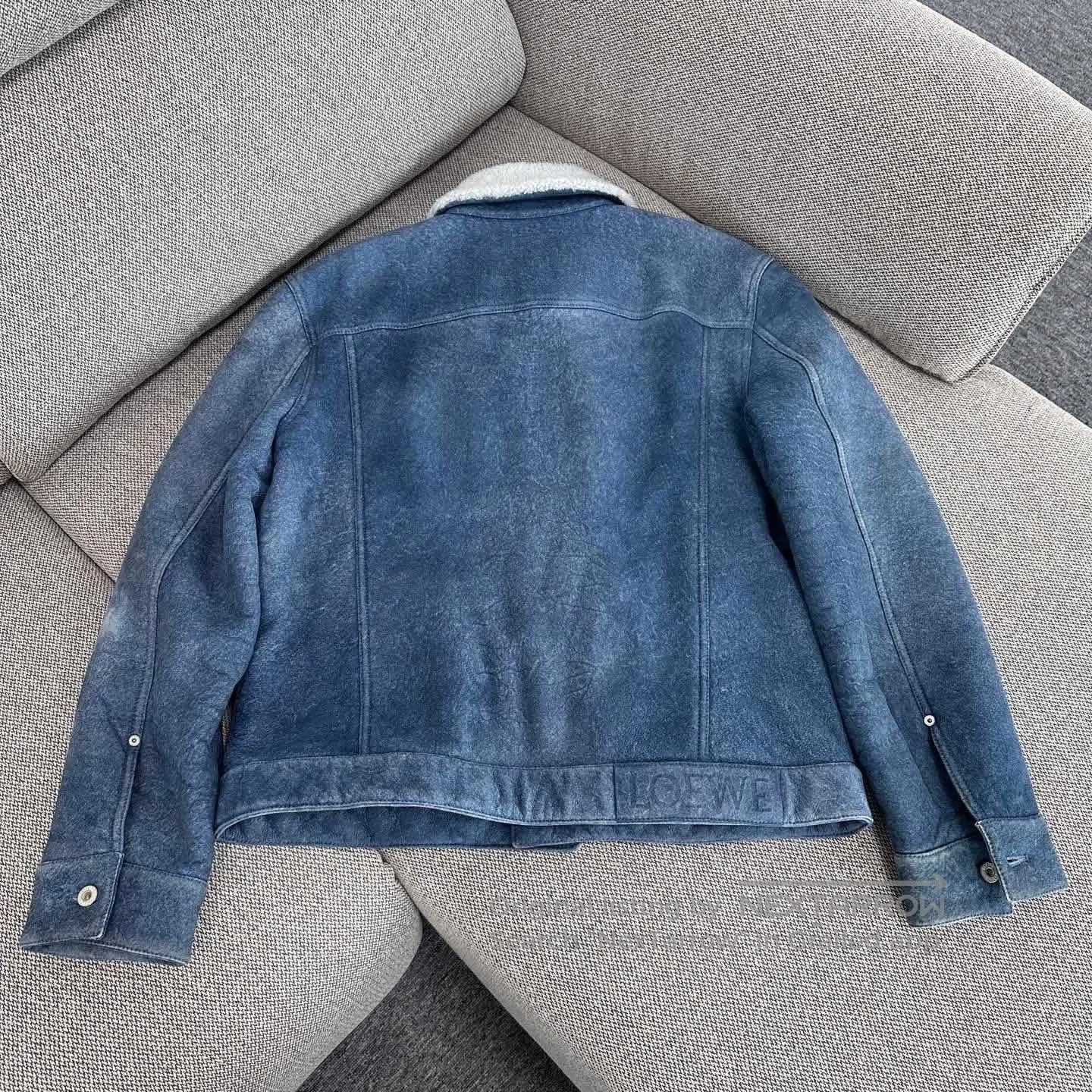 Loewe Loewe Blue Shearling Jacket 2024. Size US L / EU 52-54 / 3 - 2 Thumbnail