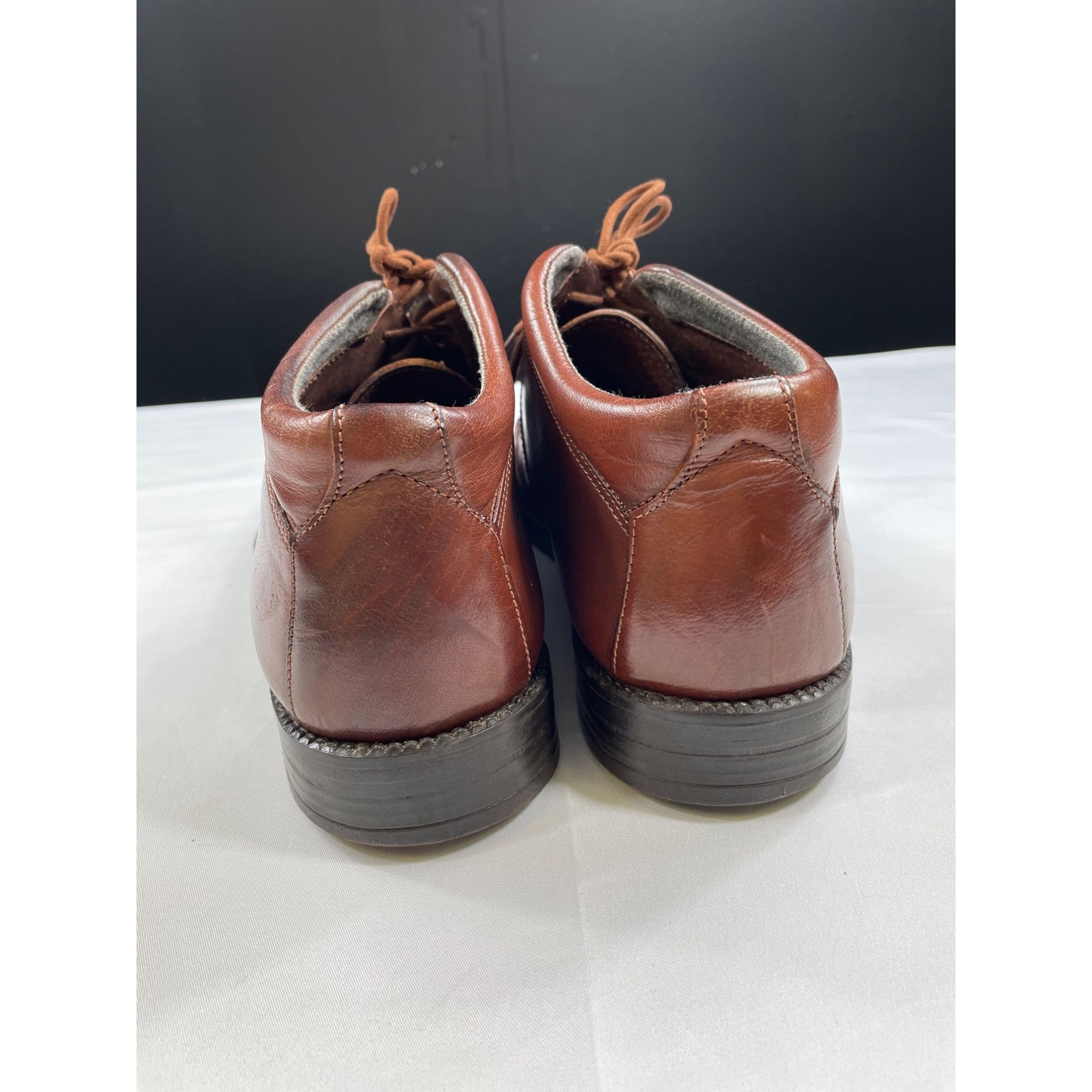 Giorgio Brutini Giorgio Brutini SKU 7555 Men’s Brown Leather Dress Shoes Oxf Size US 10 / EU 43 - 5 Thumbnail