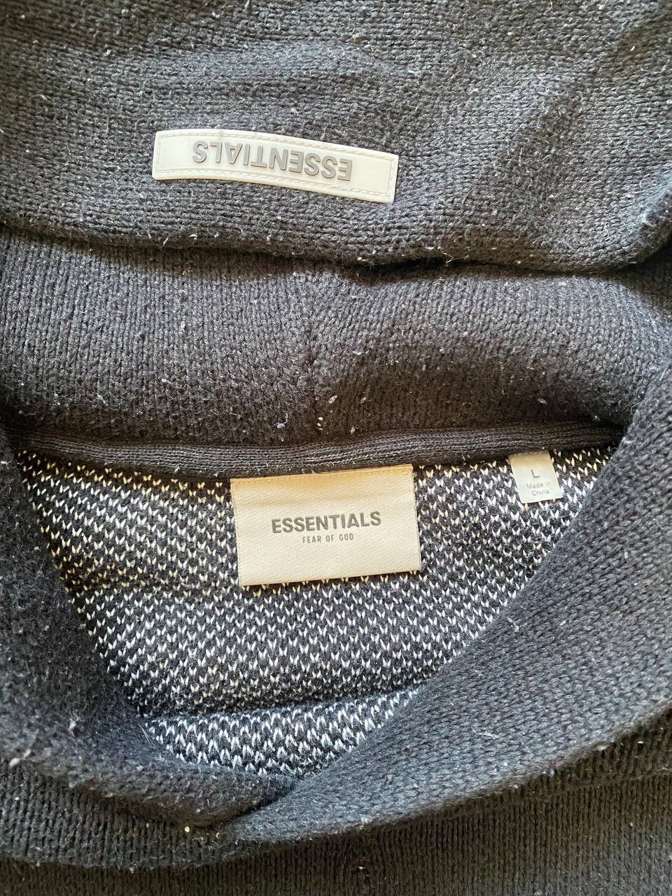 Essentials × Fear of God Essentials knit hoodie Size US L / EU 52-54 / 3 - 4 Thumbnail