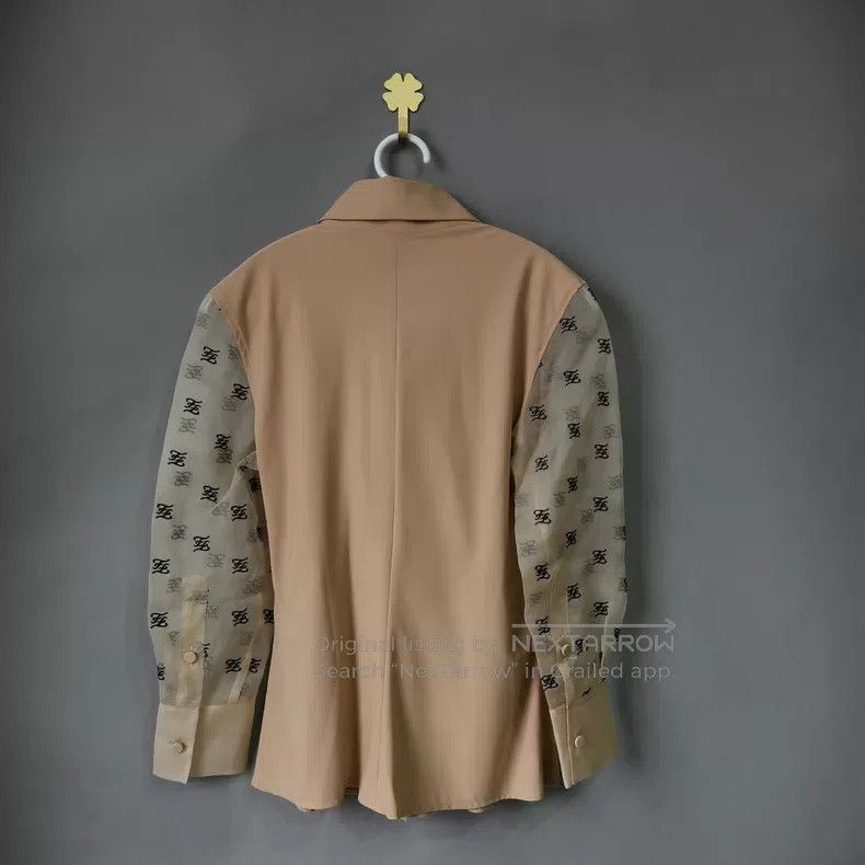 Fendi Fendi Color Block Printed Double F Logo Shirt Size XXS / US 00 / IT 34 - 2 Thumbnail
