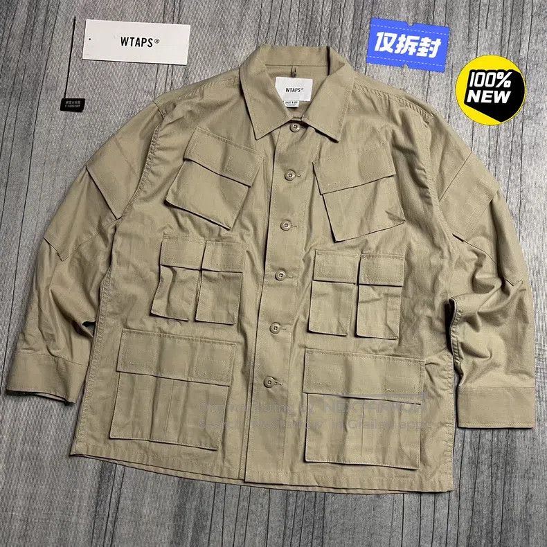 Wtaps Wtaps Ten Bag Work Shirt Jacket Size US S / EU 44-46 / 1 - 1 Thumbnail