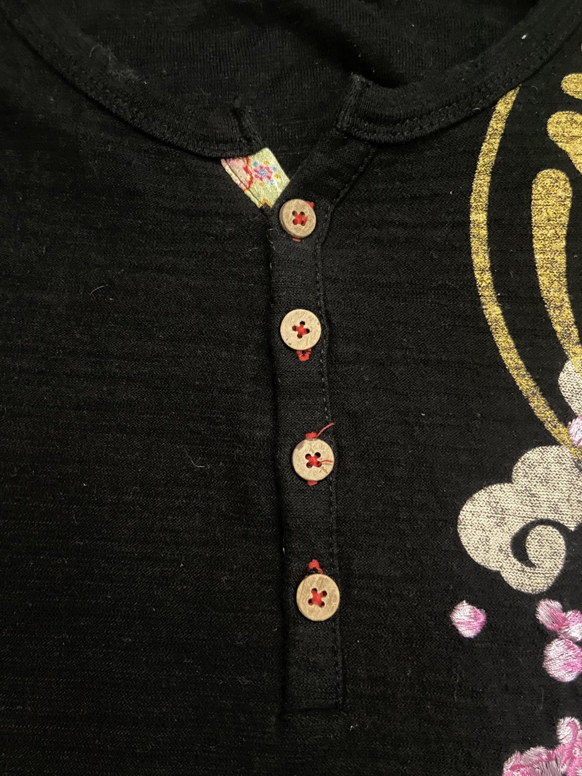 Japanese Brand Hana Tabigakudan Dragon Longsleeve Tee 🐉 Size US L / EU 52-54 / 3 - 7 Thumbnail