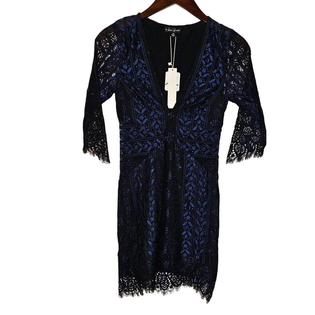 Free People NWT Free People For Love & Lemons Lyla Cocktail Dress $246 Size XS / US 0-2 / IT 36-38 - 8 Thumbnail