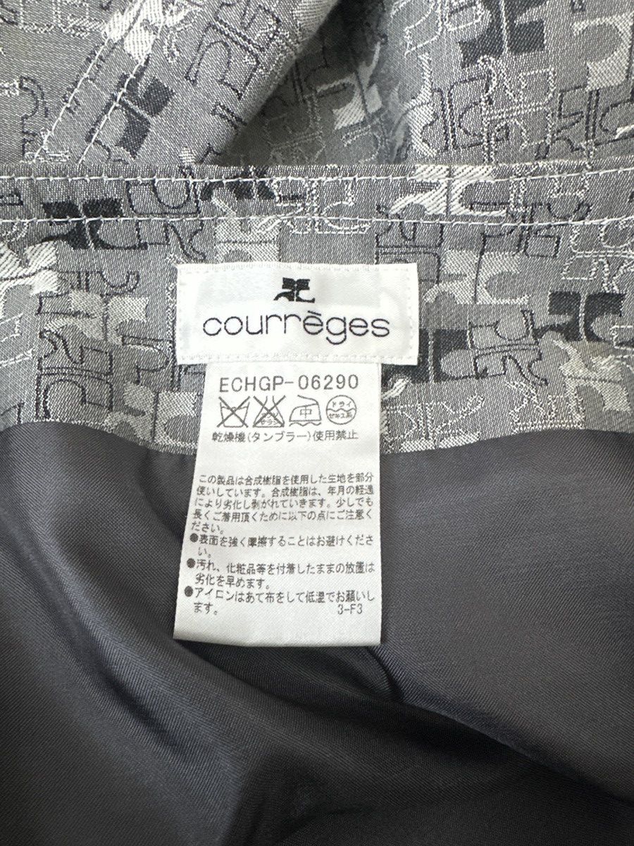 Courreges Courreges Monogram Skirt Size 28" / US 6 / IT 42 - 7 Thumbnail