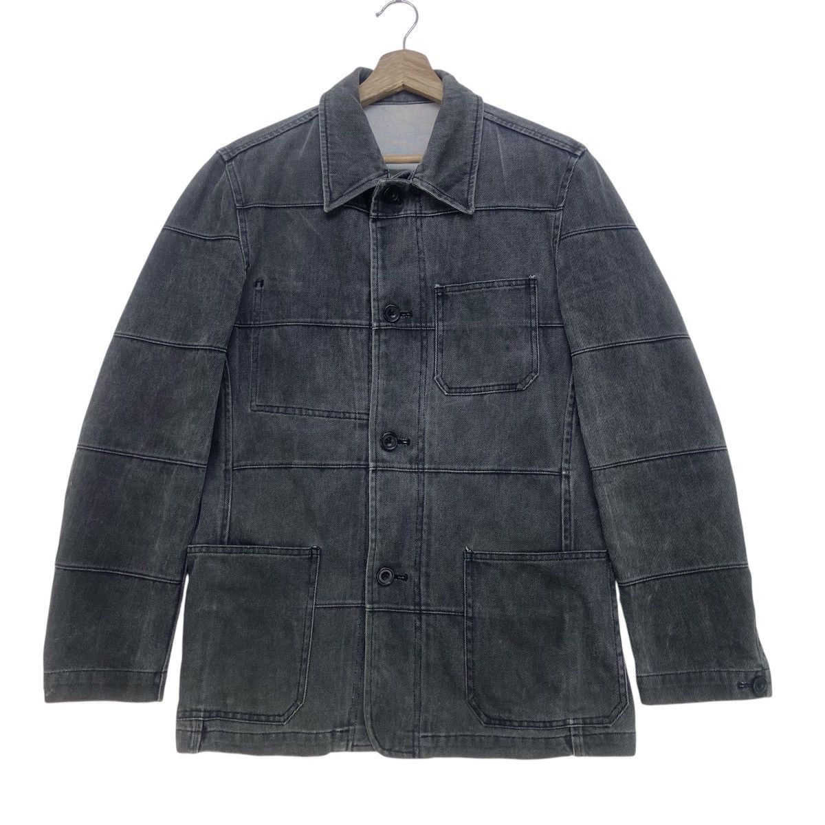 Japanese Brand Japanese Brand The Difference Rupert Patchwork Denim Jacket Size US S / EU 44-46 / 1 - 2 Thumbnail