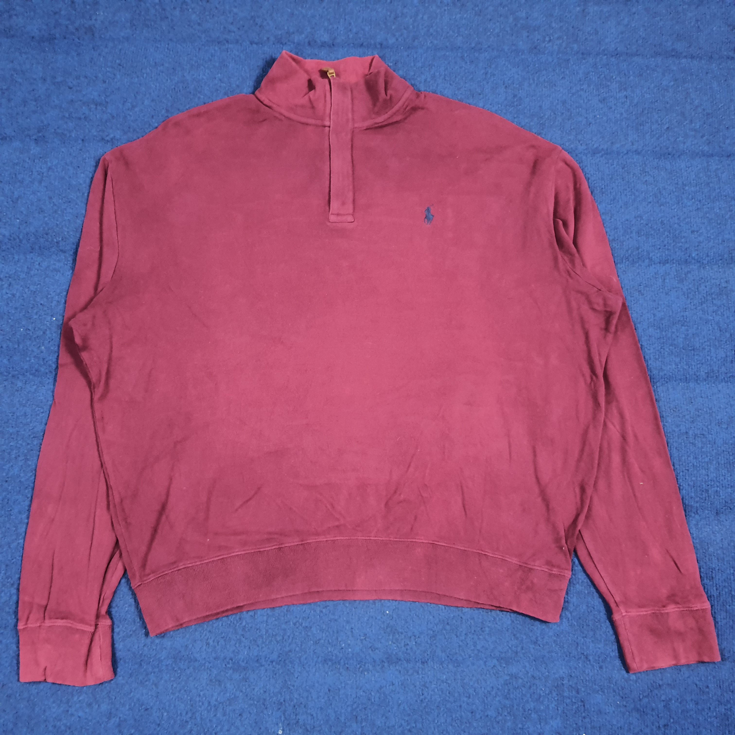Polo Ralph Lauren Vintage Polo Golf Ralph Lauren Half Zipper Sweatshirt C284N7 Size US XL / EU 56 / 4 - 1 Thumbnail