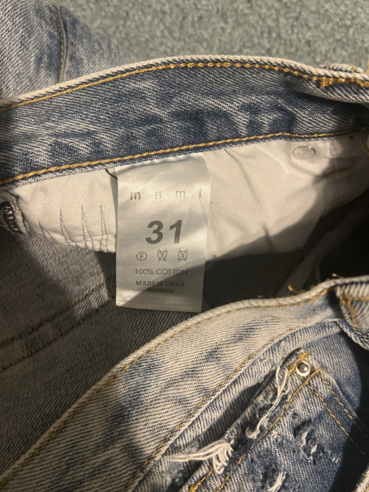 MNML MNML Denim Flare Jeans Size US 31 - 3 Thumbnail