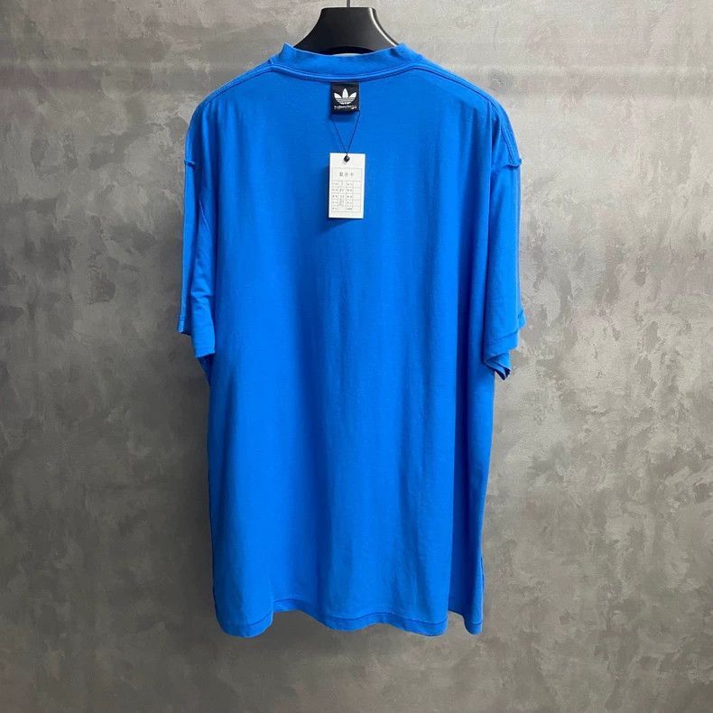 Balenciaga Balenciaga Adidas Logo Short Sleeve Shirt-2505 Size US M / EU 48-50 / 2 - 2 Thumbnail