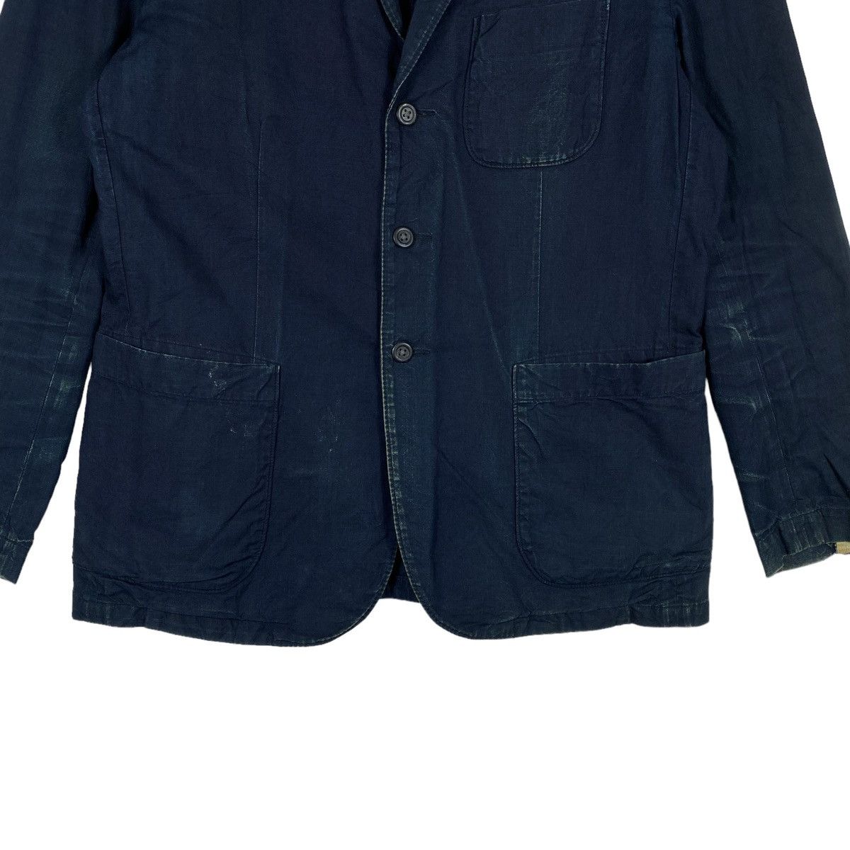 45rpm Umii 908 45rpm Indigo Light Denim Jacket Size US M / EU 48-50 / 2 - 6 Thumbnail