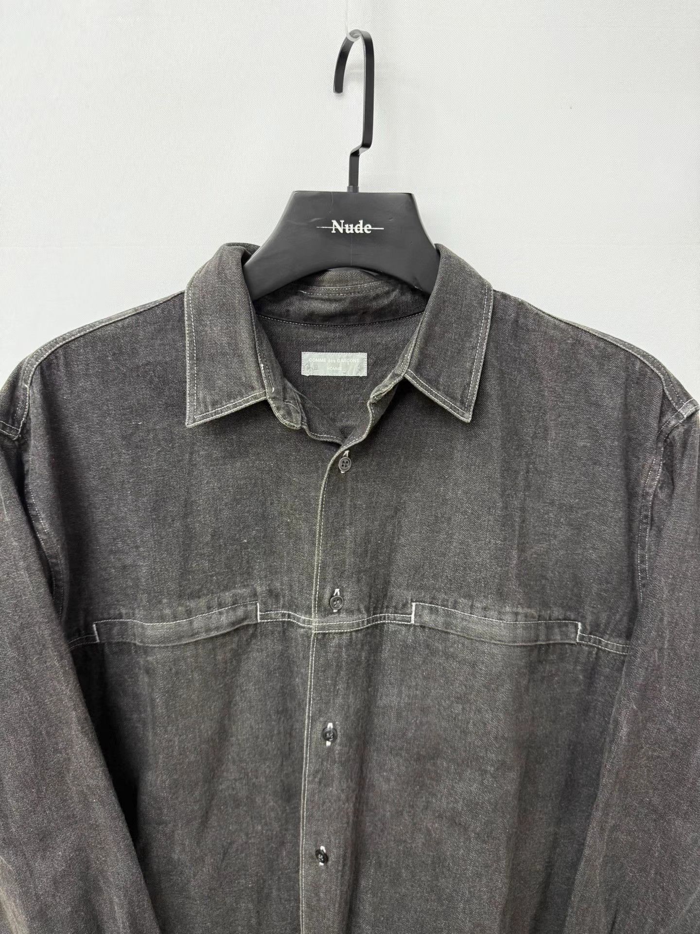 Comme des Garcons Homme CDG Homme 90s Archive Loose Denim Jacket K20 Size US L / EU 52-54 / 3 - 3 Thumbnail