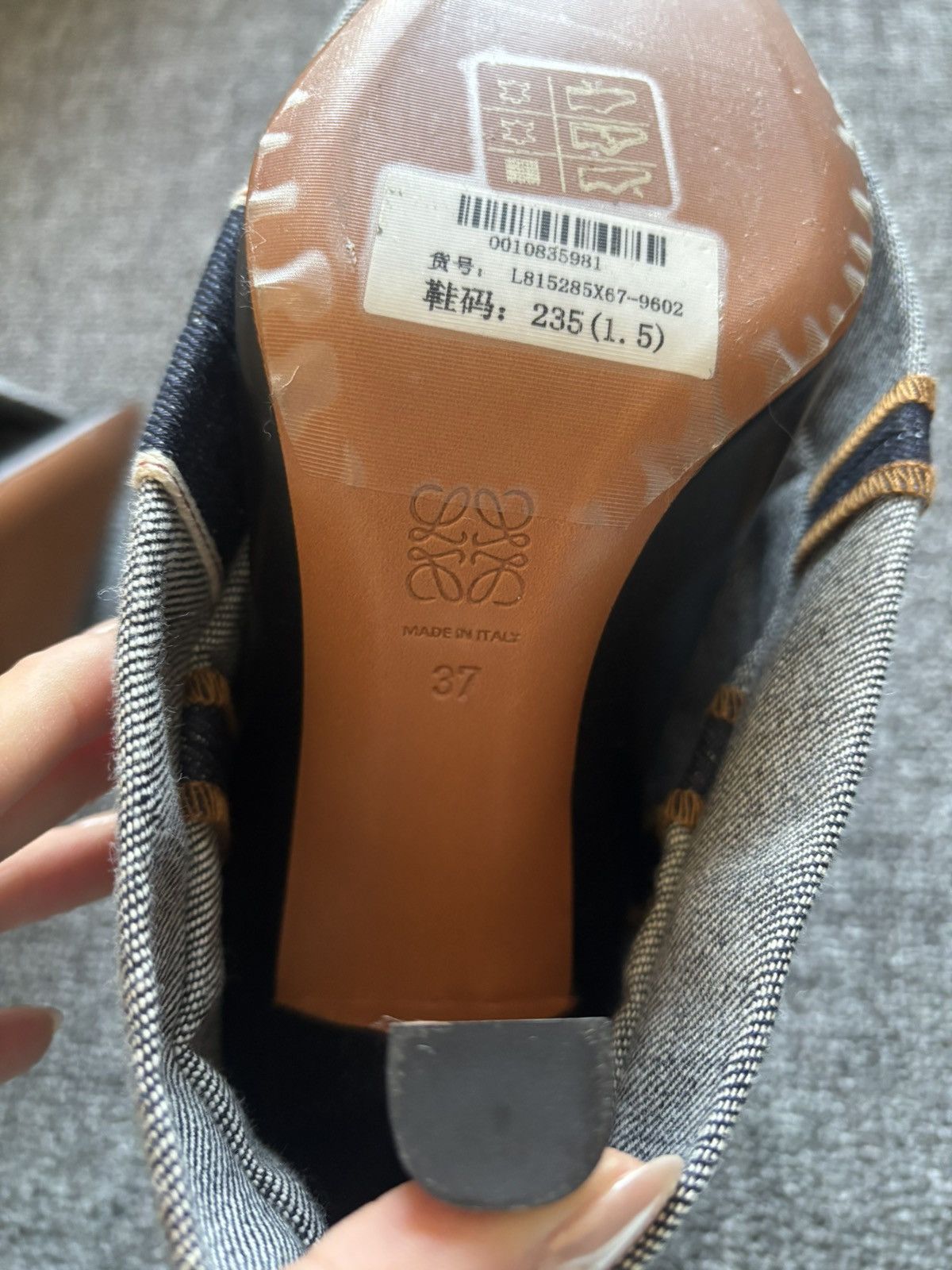 Loewe Loewe denim boots heel Size US 7 / IT 37 - 4 Thumbnail