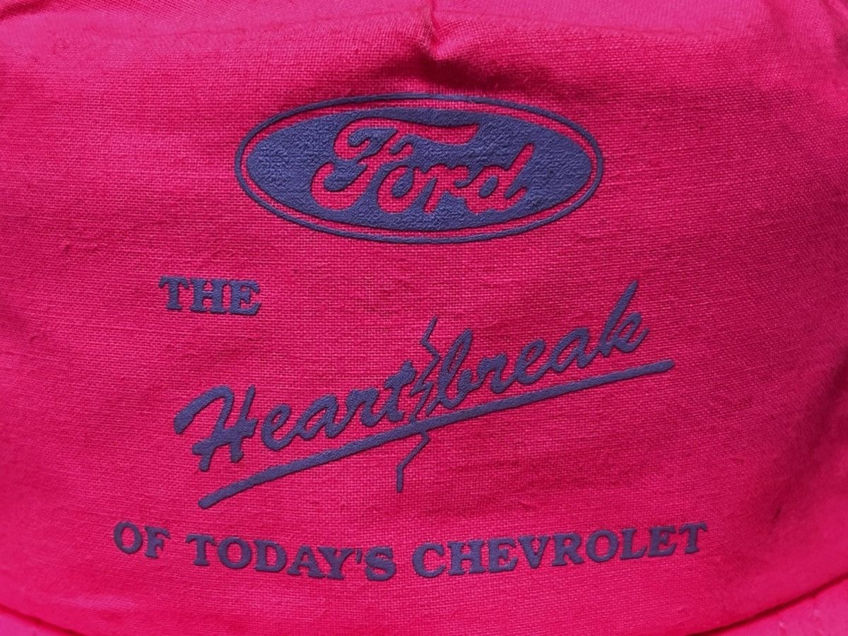 Ford Vintage 80s Ford Heartbreak Of Todays Chevrolet Snapback Hat Size ONE SIZE - 2 Thumbnail